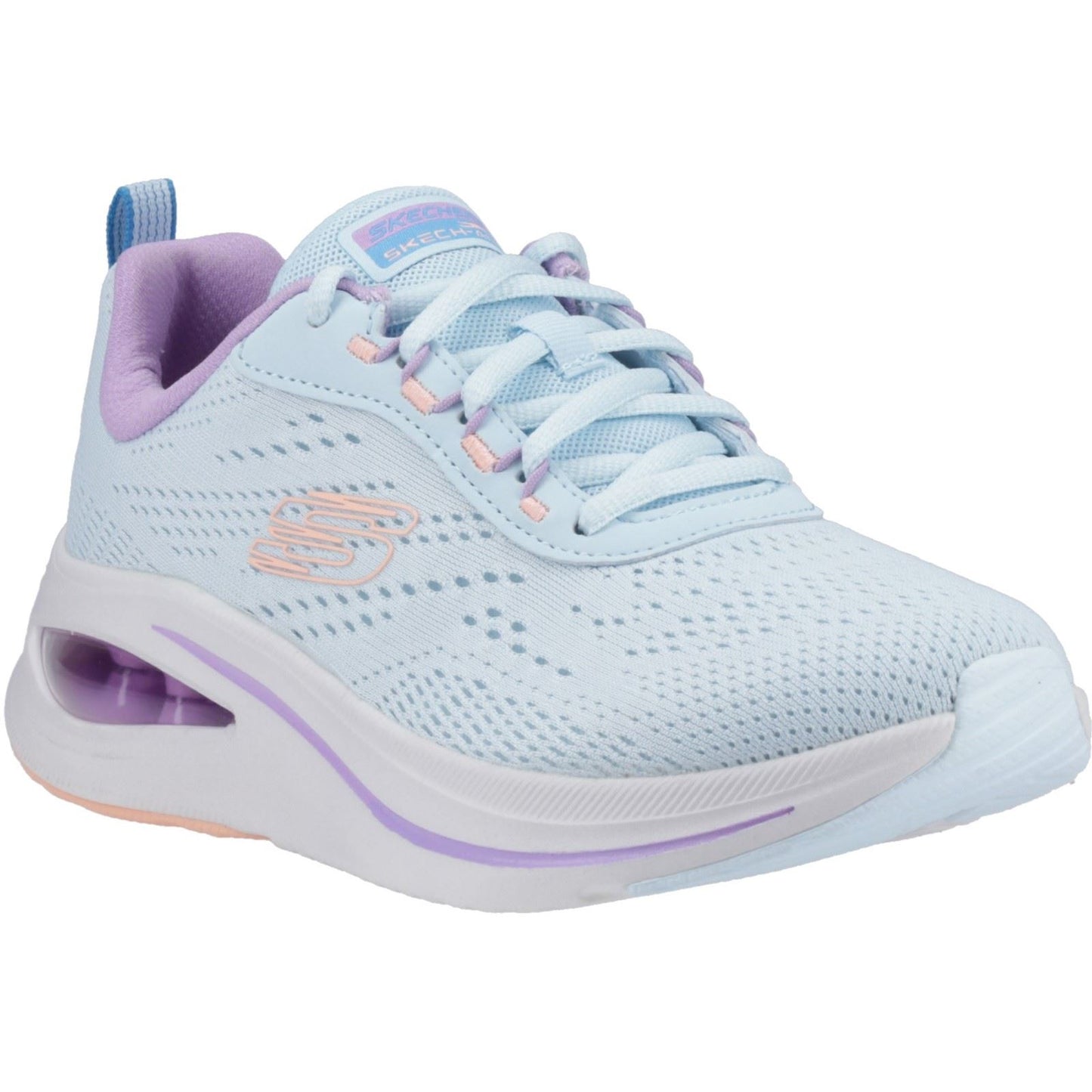 Skechers Women's Skech-Air Meta - Aired Out Trainer in Light Blue/Multi