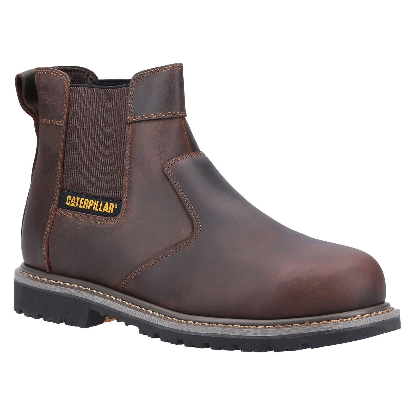 Caterpillar Men's Powerplant Dealer Safety Boot in Brown