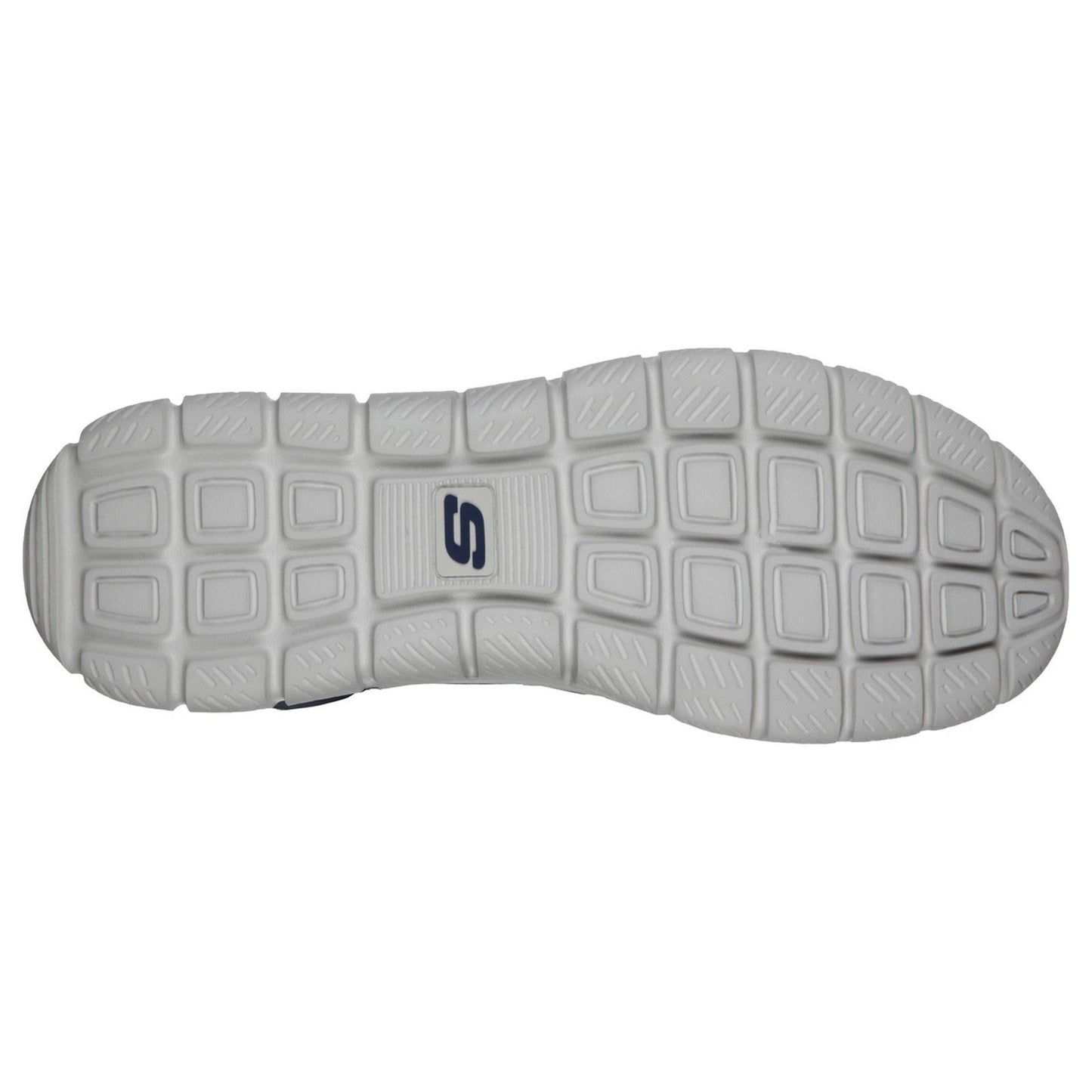 Skechers Men's Track Knockhill Shoes in Navy/Orange