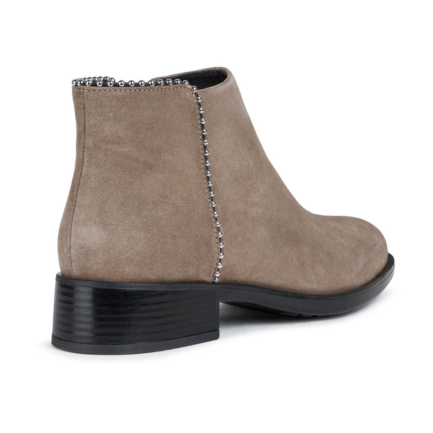 Geox Women's Resia Zip Up Boots in Dark Beige