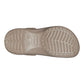 Crocs Women's Classic Platform Lined Clog in Mushroom