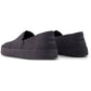 TOMS Alpargata Premium Leather Men's Forged Iron Espadrilles