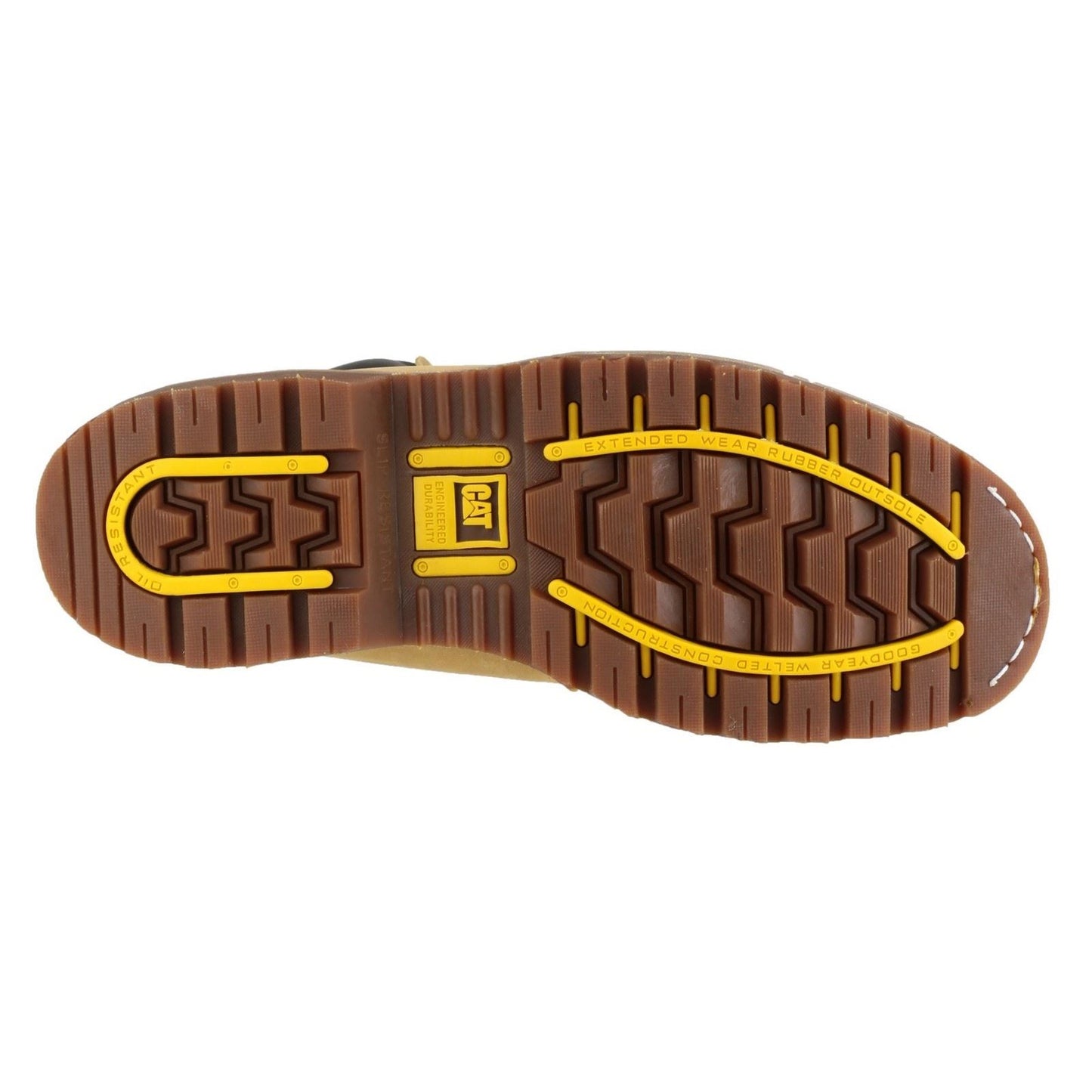 Caterpillar Men's Holton Safety Boot in Honey