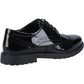 Hush Puppies Women's Verity Brogue in Patent Black
