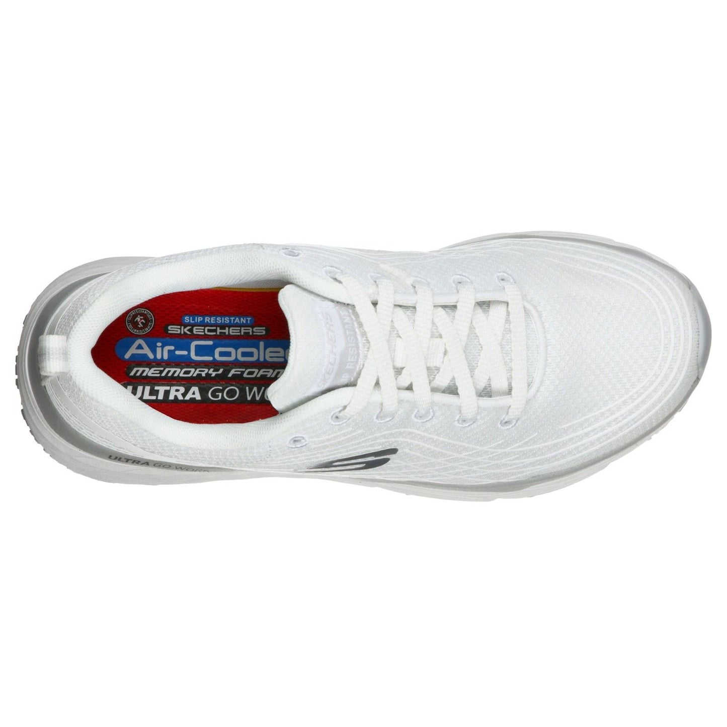 Skechers Workwear Max Cushioning Elite Sr Textile Women's White Safety Trainers