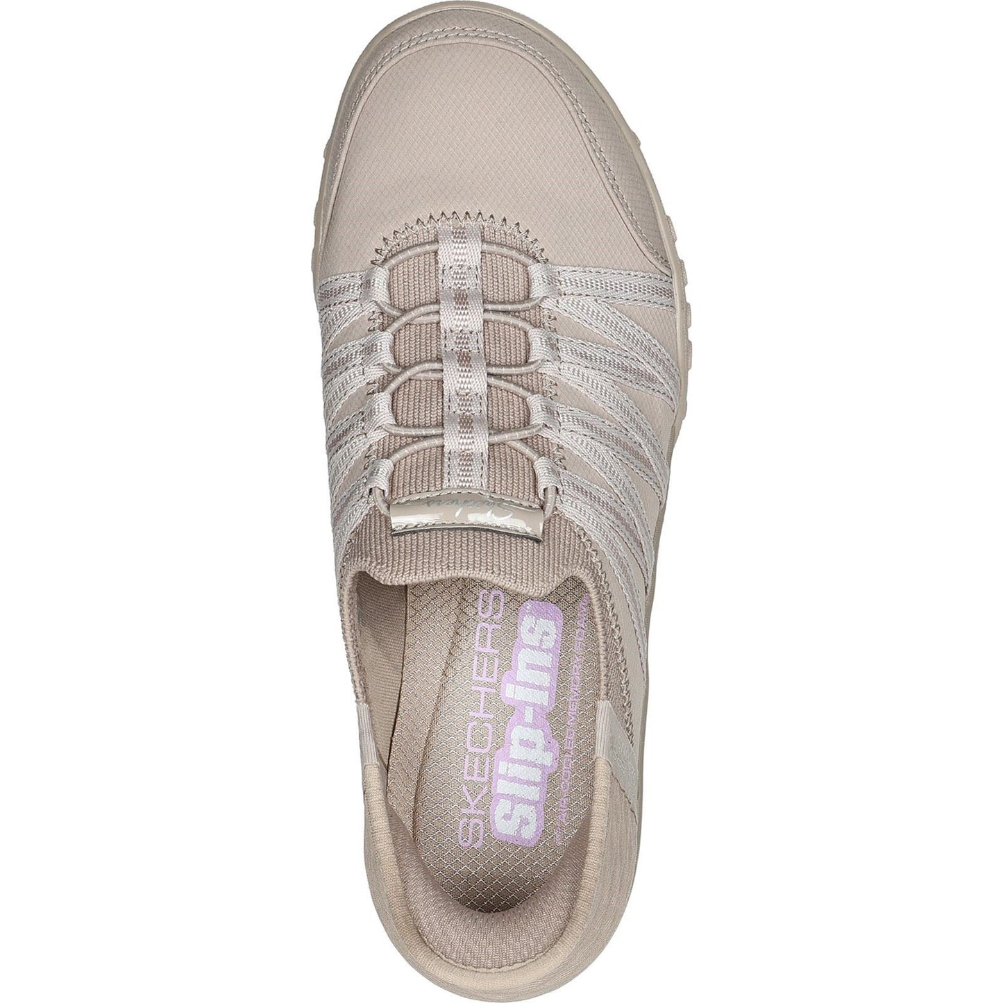 Skechers Women's Breathe-Easy - Roll-With-Me Shoe in Taupe