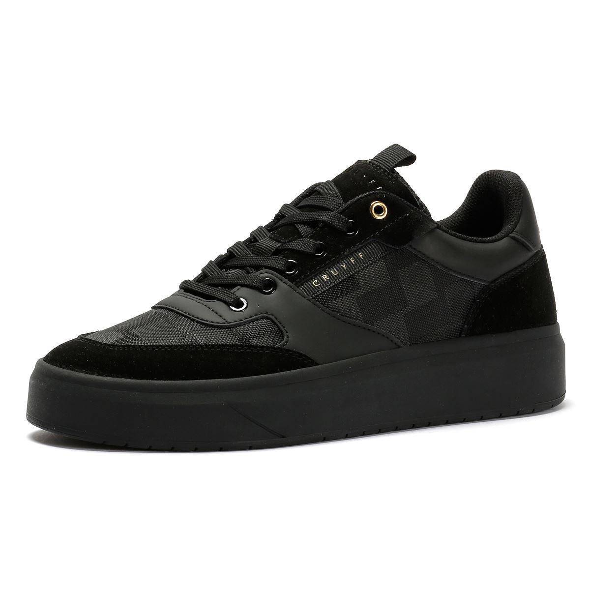 Cruyff Terra Court Men's Black/Gold Trainers