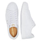 Fred Perry Spencer Leather Mens White/Silver Trainers