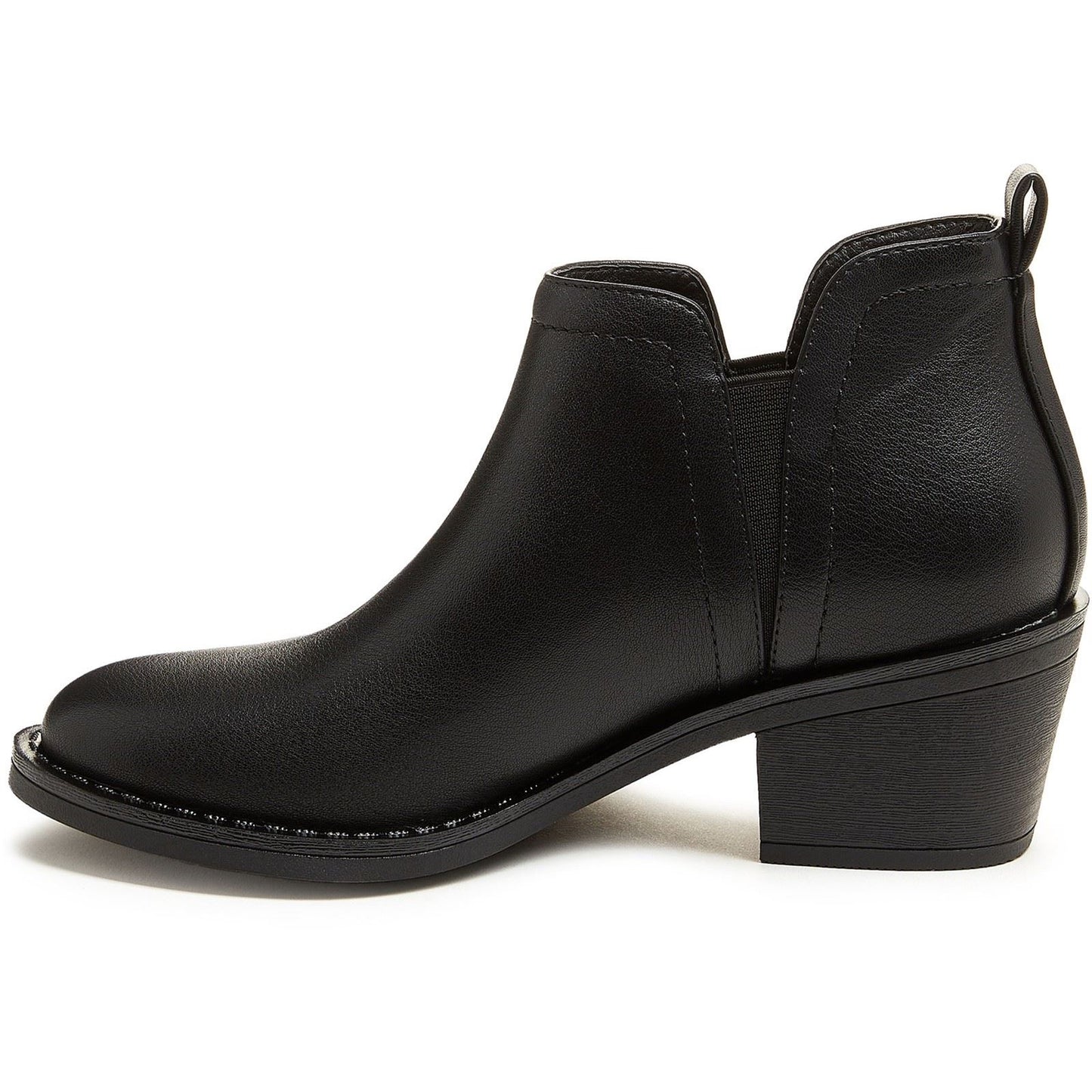 Rocket Dog York Polyurethane Women's Black Heeled Ankle Boots