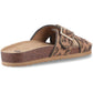 Rocket Dog Annie Tigg Leopard Textile Women's Tan Sandals