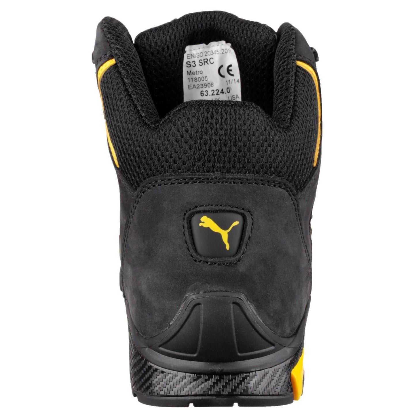 Puma Safety Men's Amsterdam Mid Safety Boot in Black
