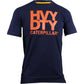 Caterpillar Men's Heavy Duty Tee in Eclipse