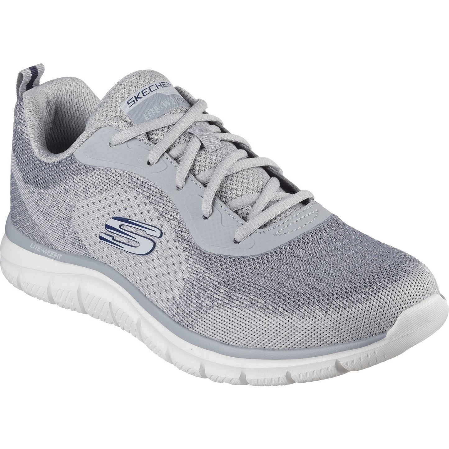 Skechers Men's Track Glendor Shoe in Grey