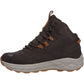 Hi-Tec Fuse Trek Mid Polyester Men's Steel/Charcoal/Bright Marigold Hiking Boots