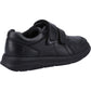 Hush Puppies Ryan Leather Youth Black Shoes
