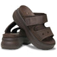 Crocs Soho Two Strap EVA Women's Coffee Sandals