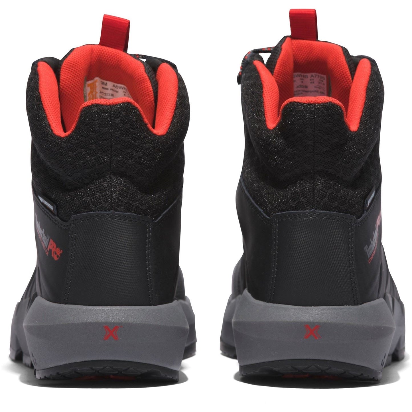 Timberland Pro Men's Morphix 6" Safety Boot in Black/Red