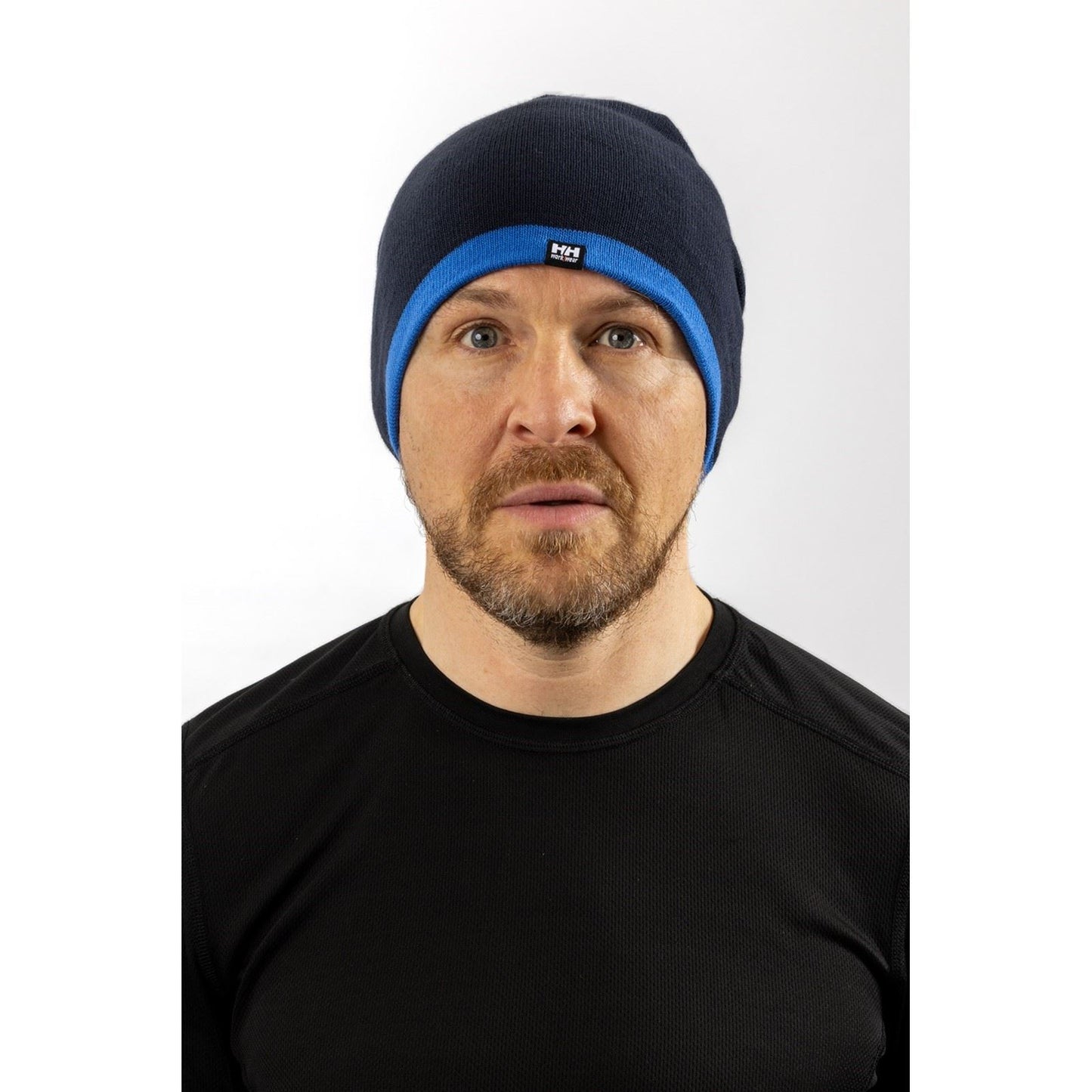 Helly Hansen Workwear Classic Reversible Unisex Adults's Blue Beanie Hat