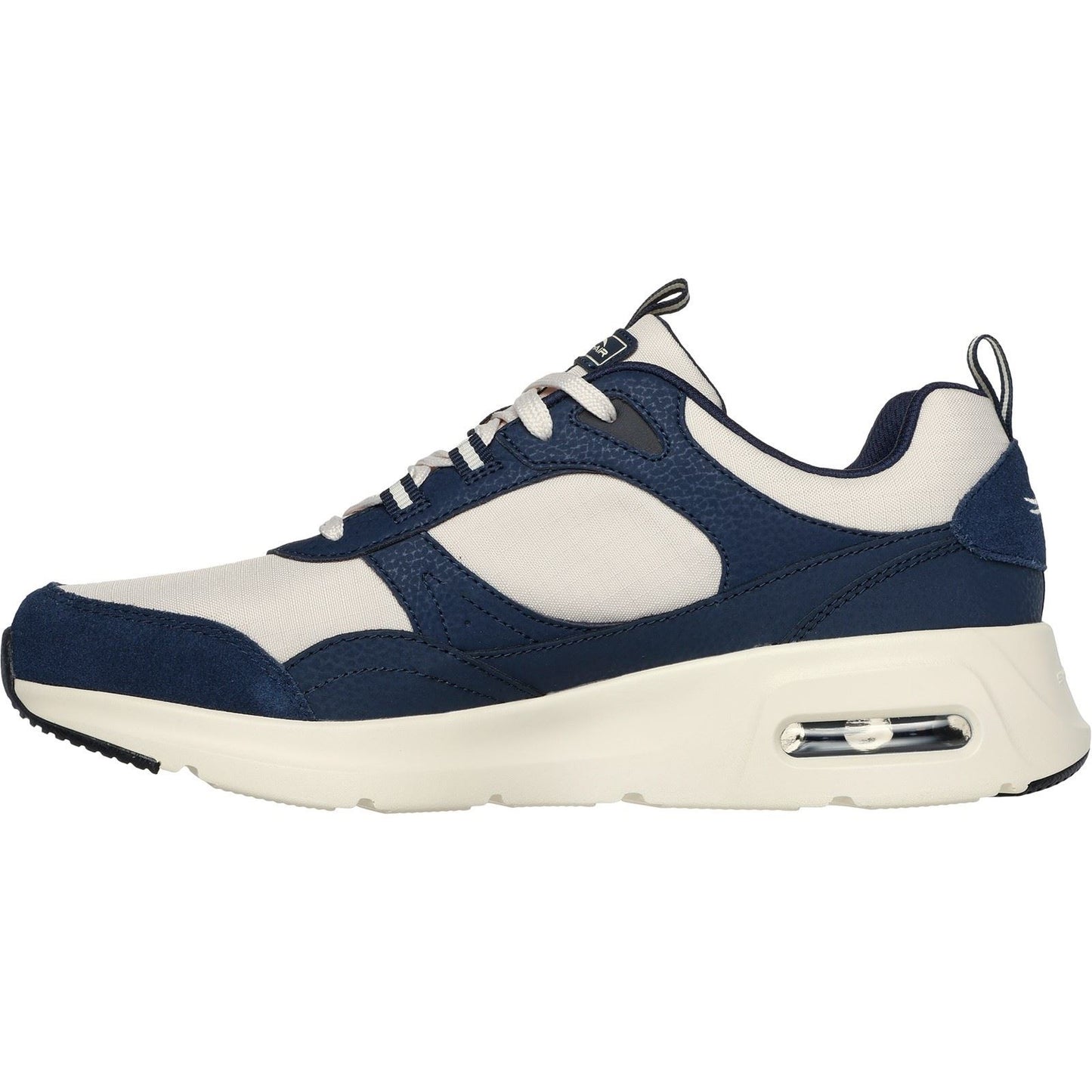 Skechers Men's Skech-Air Court - Yatton Trainer in Navy/Natural