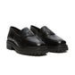 Osprey London The Greenwich Leather Women's Black Loafers