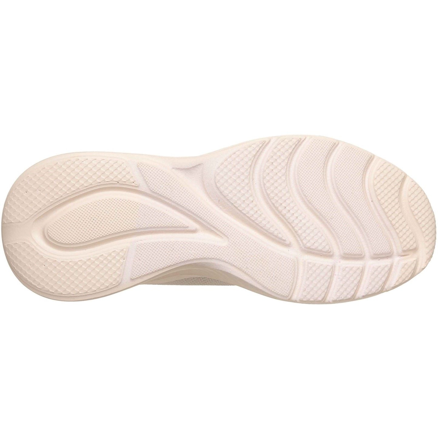 Skechers Bobs Squad Waves Current Look Textile Women's Off White Trainers