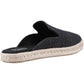 TOMS Women's Santiago Mule in Black Metallic