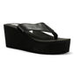 Bench Vacay Women's Black Flip Flops