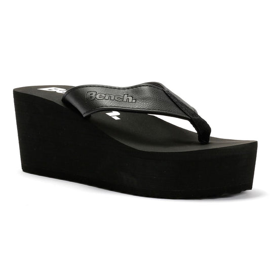 Bench Vacay Women's Black Flip Flops