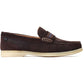 Base London Men's Drum Loafer in Burnt Brown
