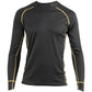 Caterpillar Thermo Polyester Men's Black Base Layer Shirt