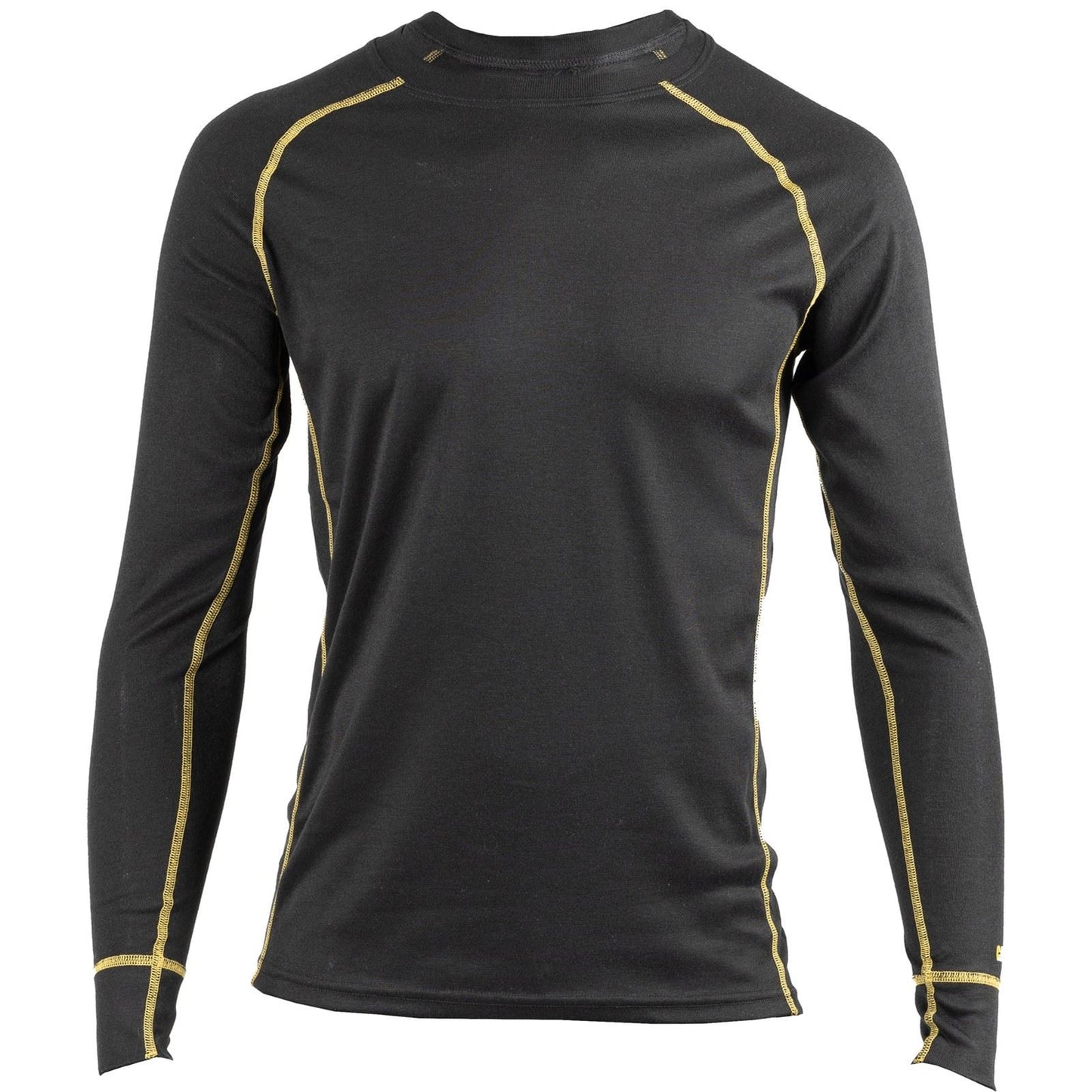 Caterpillar Thermo Polyester Men's Black Base Layer Shirt