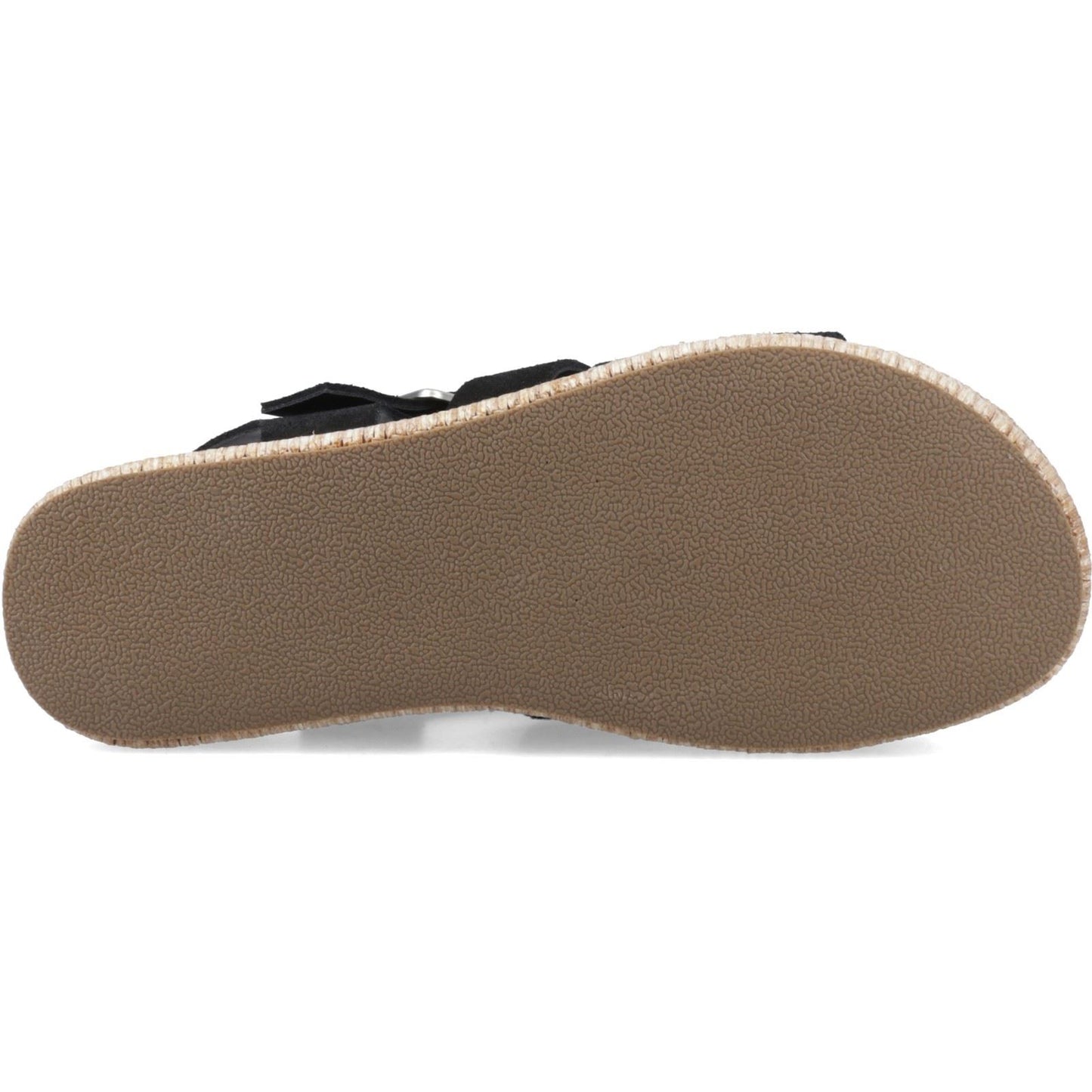 Hush Puppies Rosetta Gladiator Leather Women's Black/Tan Sandals