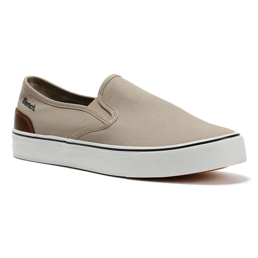 Bench Dalton Canvas Slip On Men's Sand Trainers