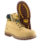 Caterpillar Men's Holton S3 Safety Boot in Honey
