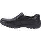 Hush Puppies Morgan Leather Men's Black Loafers