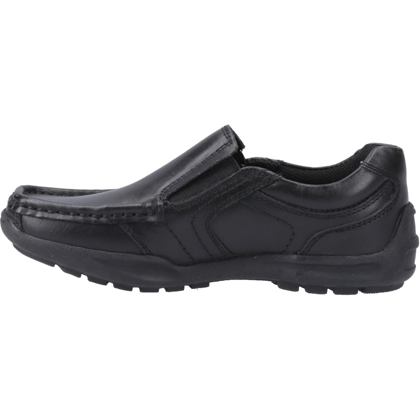 Hush Puppies Morgan Leather Men's Black Loafers