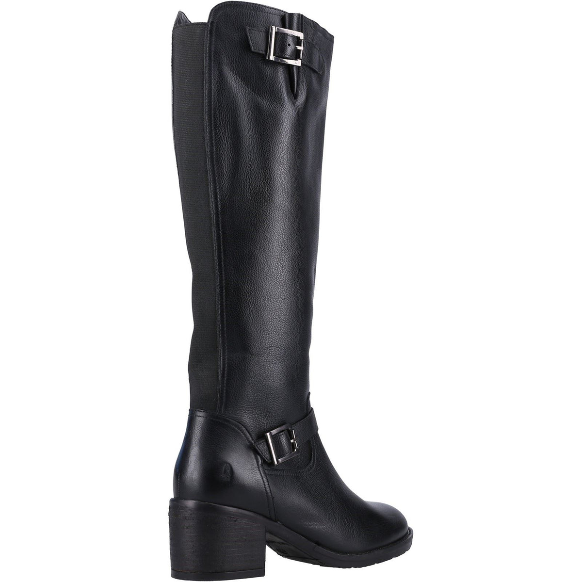 Hush Puppies Women's Heidi Boot in Black Leather