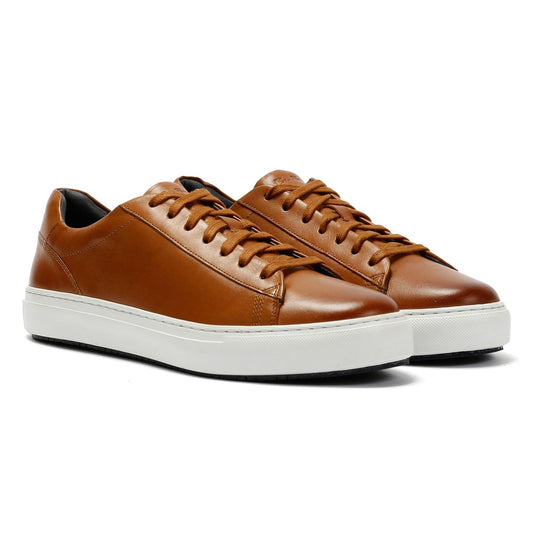 Ben Sherman Ace Cupsole Leather Men's Tan Trainers