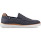 Hush Puppies Damon Slip on Textile Men's Navy Shoes
