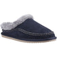 Hush Puppies Atticus Suede Men's Navy Slippers