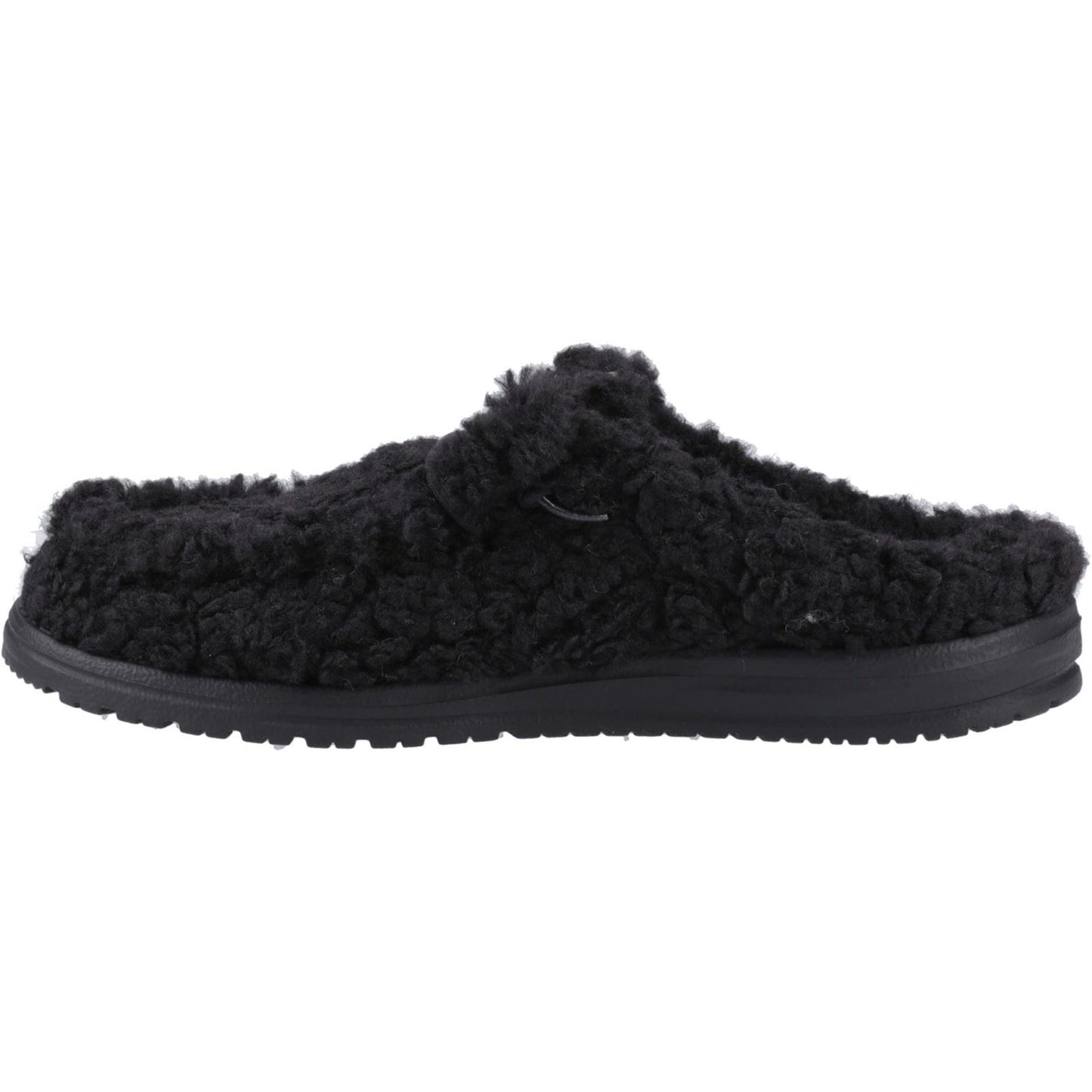 HEYDUDE Wally Polyester Men's Black/Black Mules