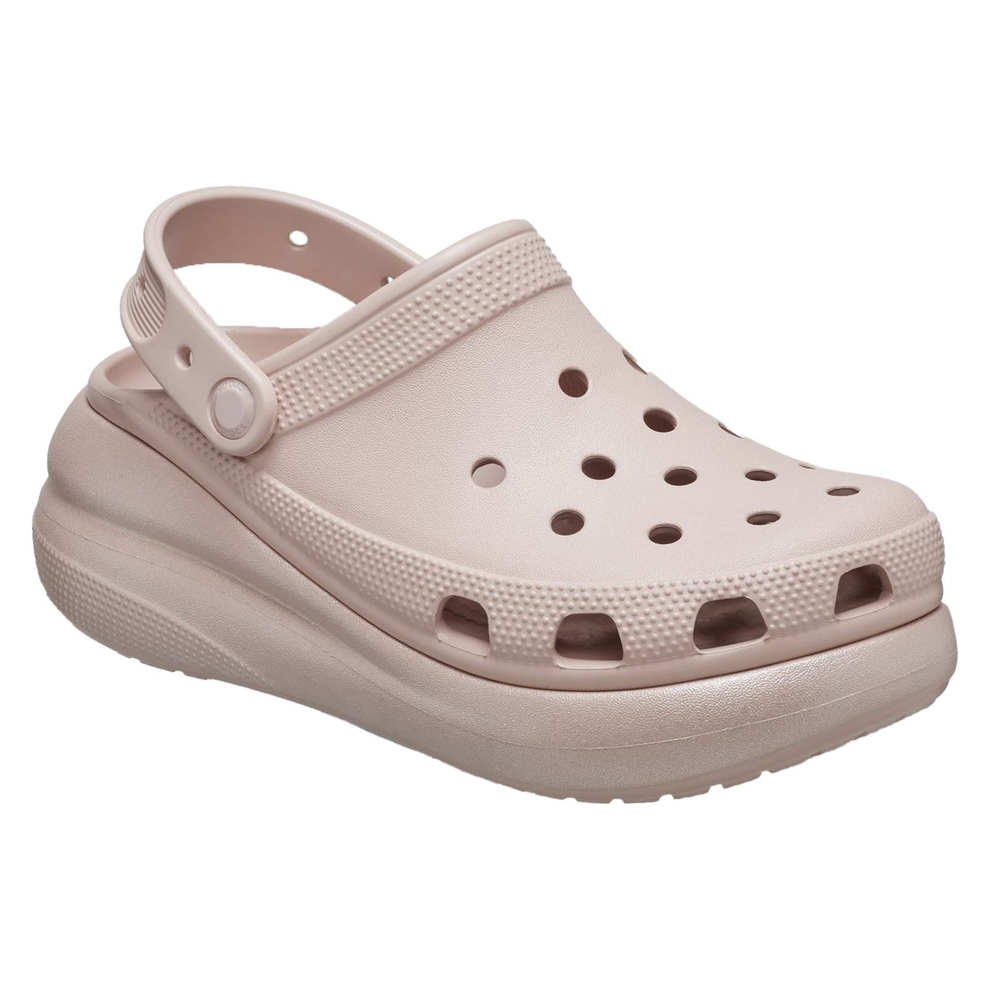 Crocs Unisex Classic Crush Clog in Pink Clay
