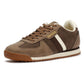 Lambretta Diego Men's Choc/Cream Trainers