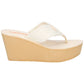 Rocket Dog Women's Diver Webbing Sandal in Cream