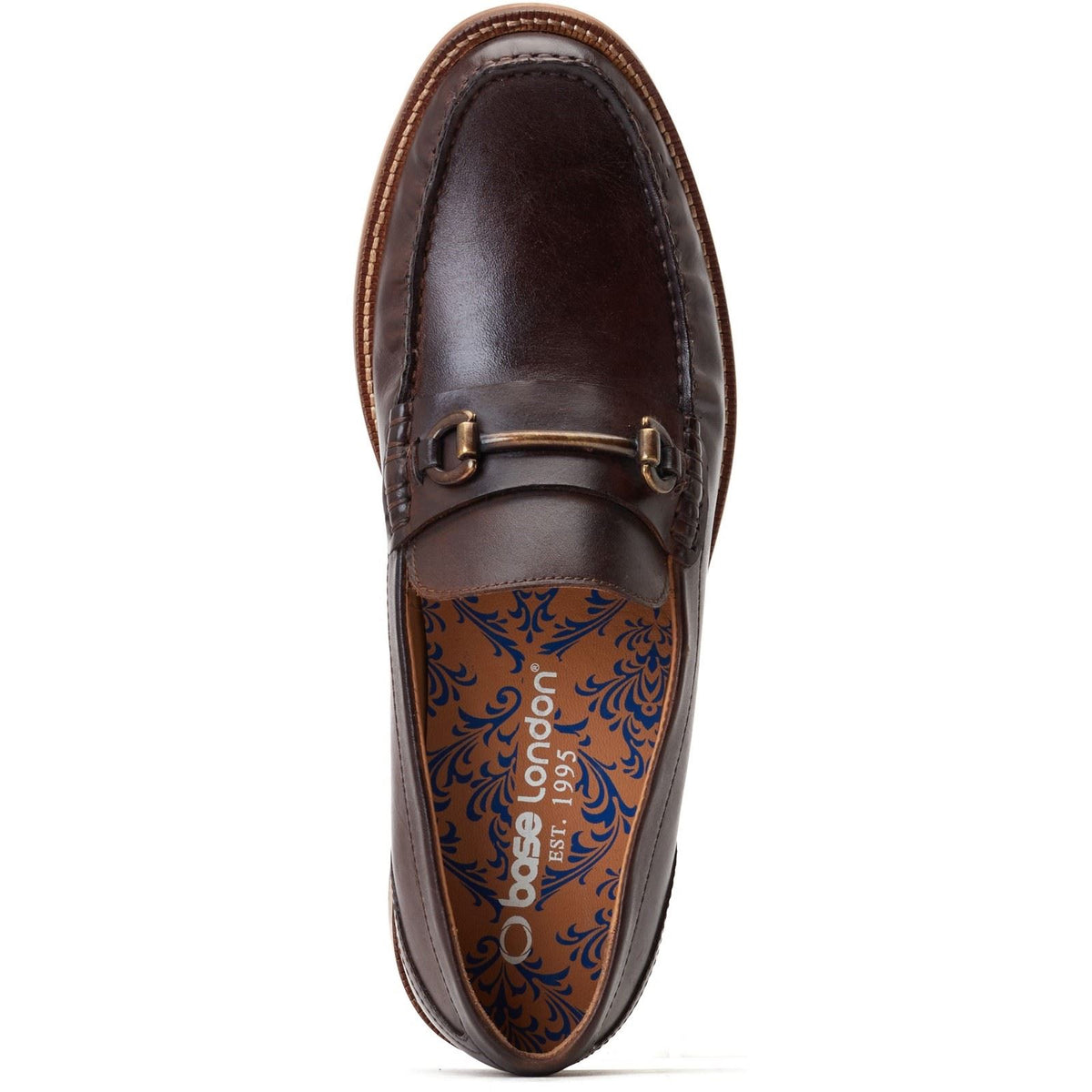 Base London Men's Madison Loafer in Brown