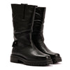 Osprey London The Gabarron Leather Women's Black Boots