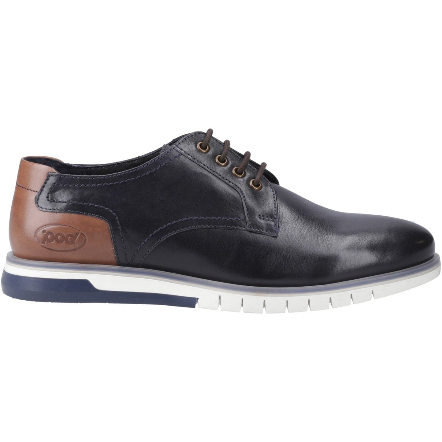 Pod Men's Cillian Oiled Shoes in Navy