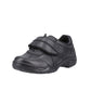 Hush Puppies Arlo Junior Boys Black Leather Shoes