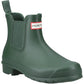 Hunter Women's Original Chelsea Boots in Hunter Green