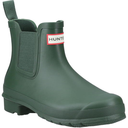 Hunter Women's Original Chelsea Boots in Hunter Green